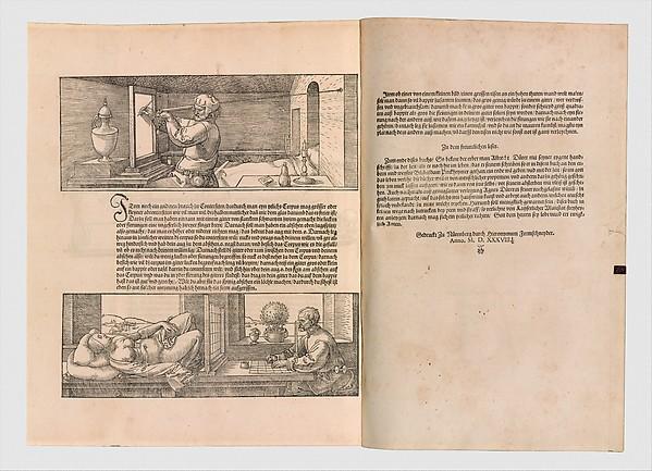 Albrecht Dürer — Underweysung der Messung (Nürnberg, 1538)