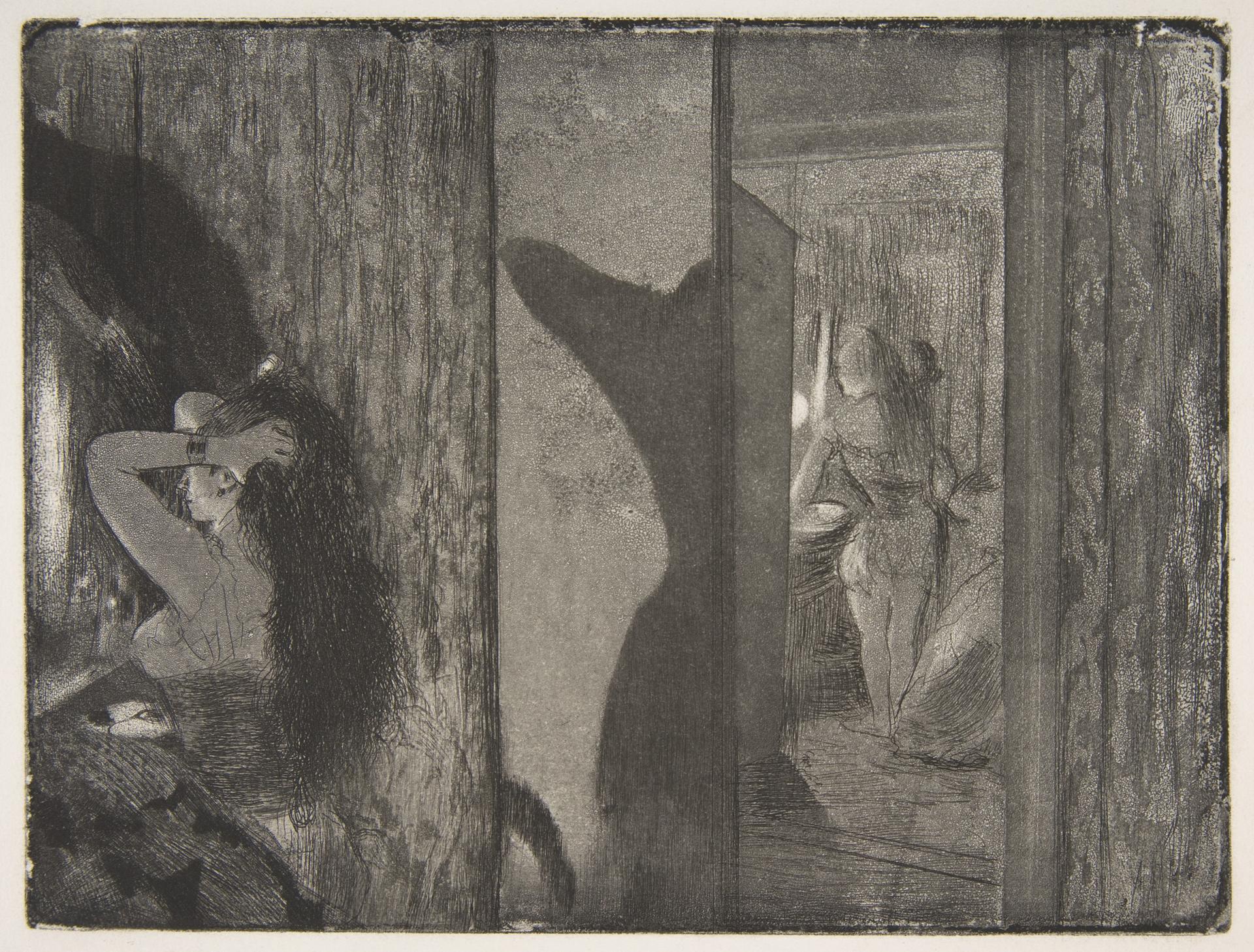 Edgar Degas — Schauspielerinnen in ihren Ankleideräumen