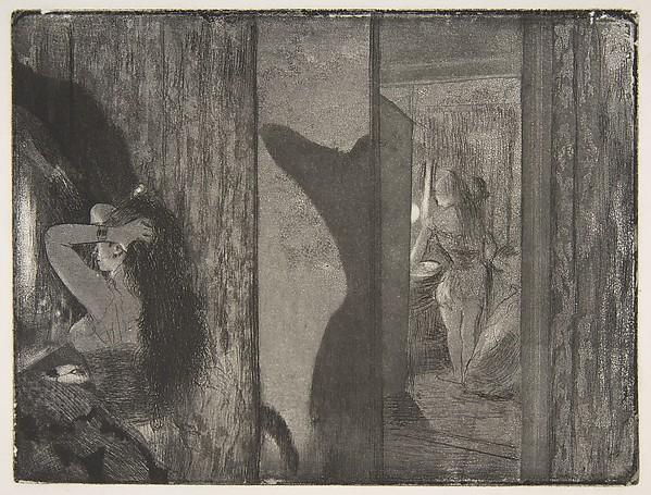 Edgar Degas — Schauspielerinnen in ihren Ankleideräumen
