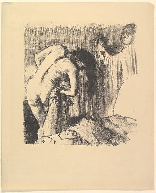 Edgar Degas — Nach dem Bad III
