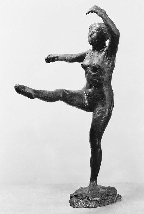 Edgar Degas — Arabeske vor (modeled probably before 1890, cast 1920, Met-Objekt 413)