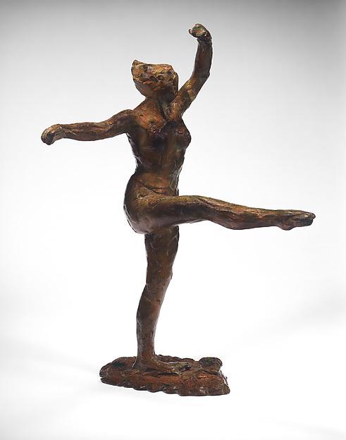Edgar Degas — Arabeske über dem rechten Bein