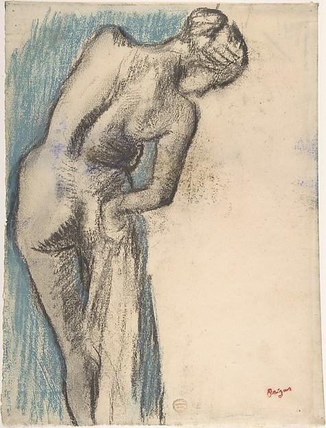 Edgar Degas — Sich abtrocknende Badende