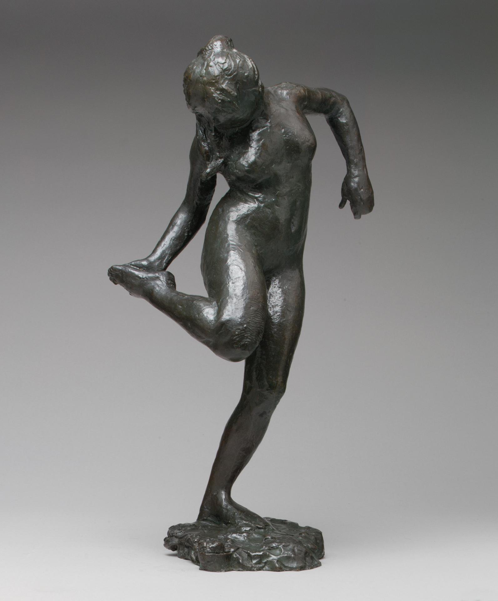 Edgar Degas — Tänzerin, die die Sohle ihres rechten Fußes betrachtet (vierter Zustand)