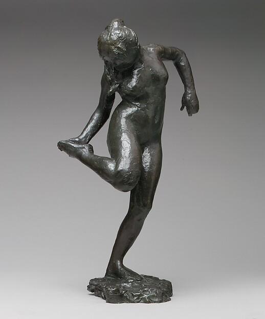 Edgar Degas — Tänzerin, die die Sohle ihres rechten Fußes betrachtet (vierter Zustand)
