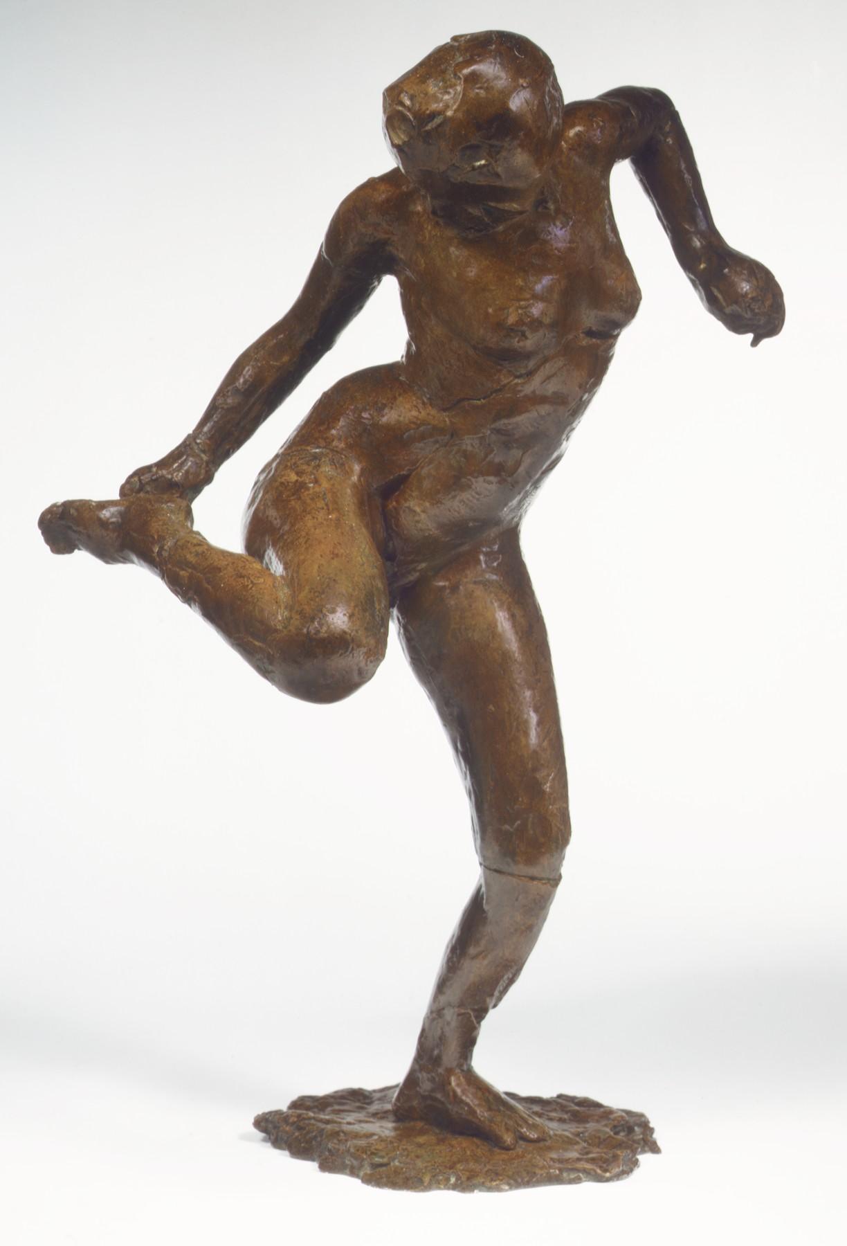 Edgar Degas — Tänzerin, die die Sohle ihres rechten Fußes betrachtet (dritter Zustand)