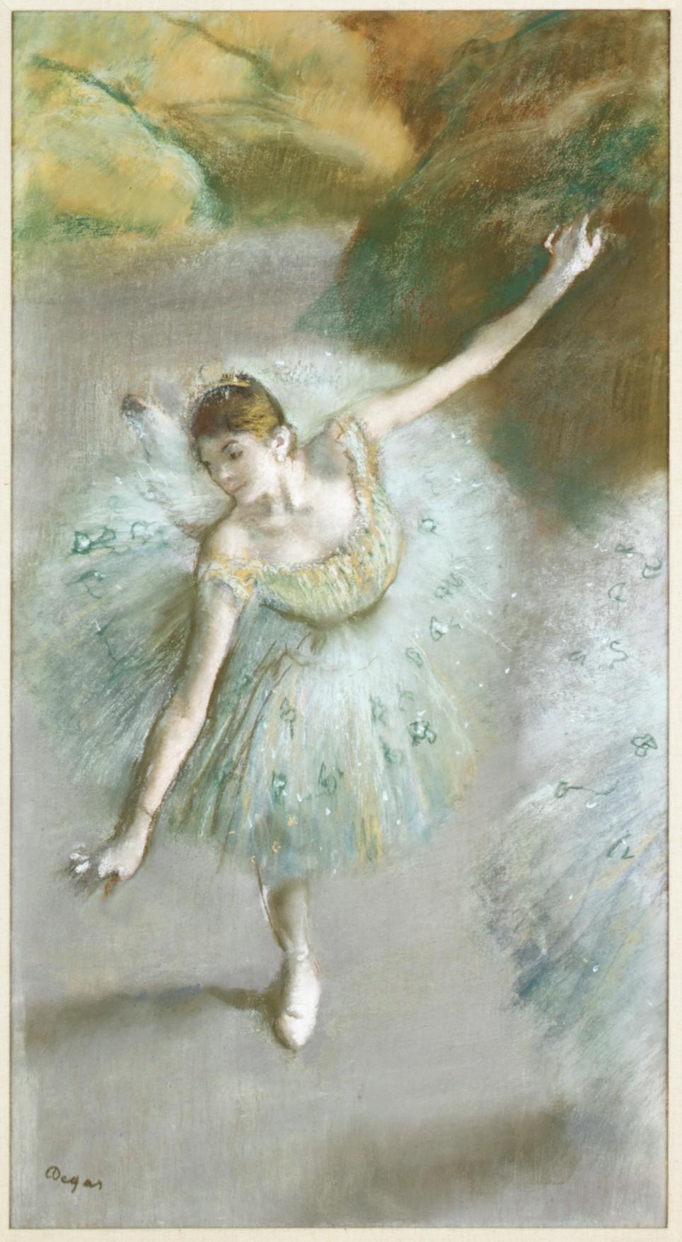 Edgar Degas — Tänzerin in Grün