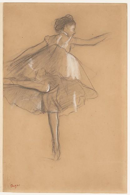 Edgar Degas — Tänzerin auf Spitze