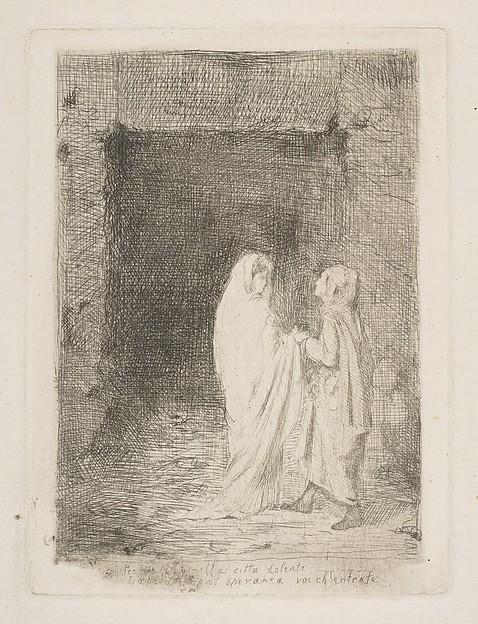 Edgar Degas — Dante und Vergil