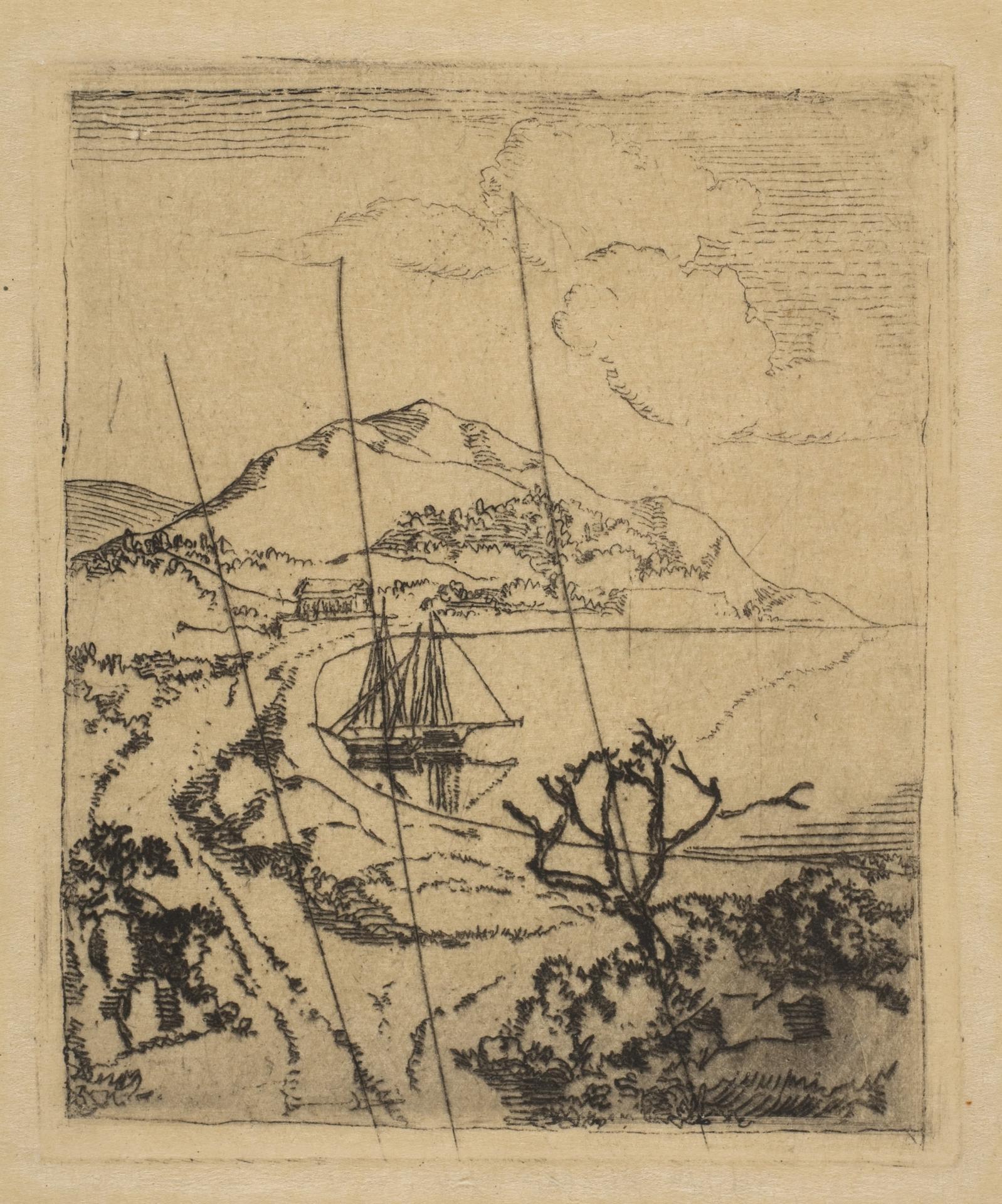 Edgar Degas — Griechische Landschaft