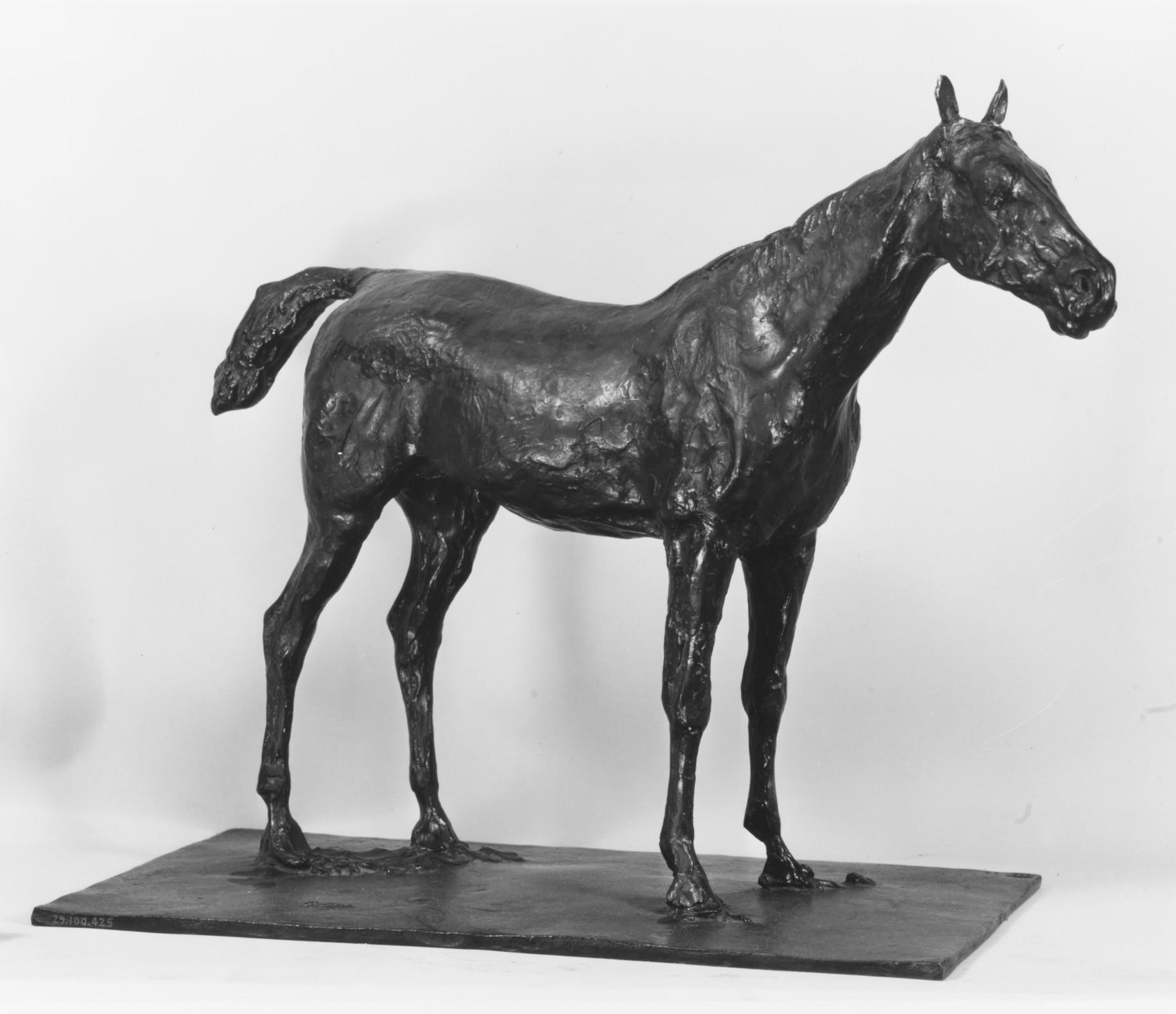 Edgar Degas — Stehendes Pferd