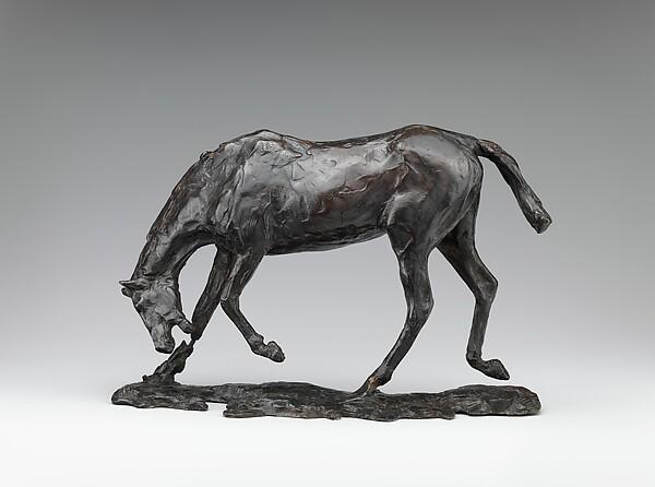 Edgar Degas — Pferd mit gesenktem Kopf