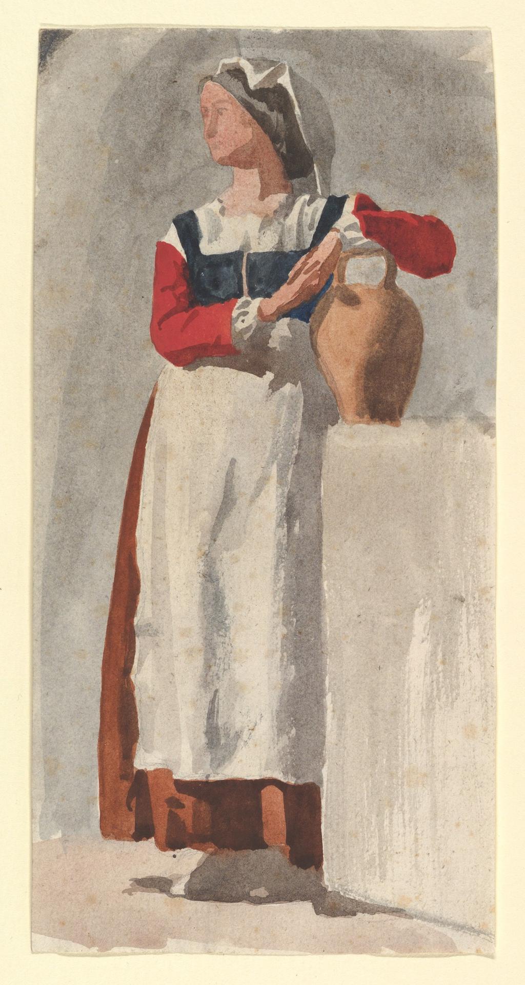 Edgar Degas — Italienische Frau