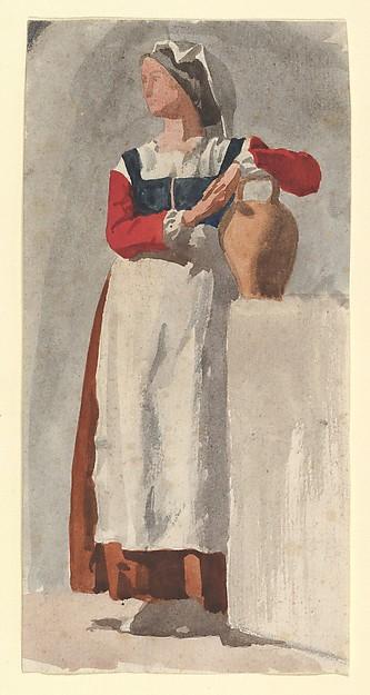 Edgar Degas — Italienische Frau
