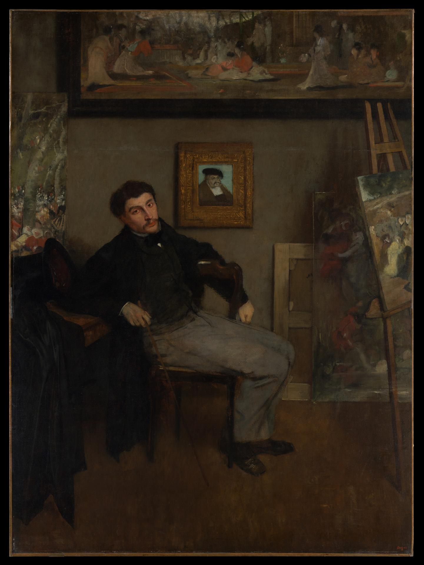 Edgar Degas — James-Jacques-Joseph Tissot
