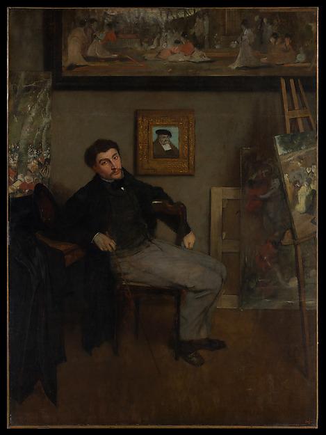 Edgar Degas — James-Jacques-Joseph Tissot