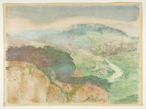 Edgar Degas — Landschaft