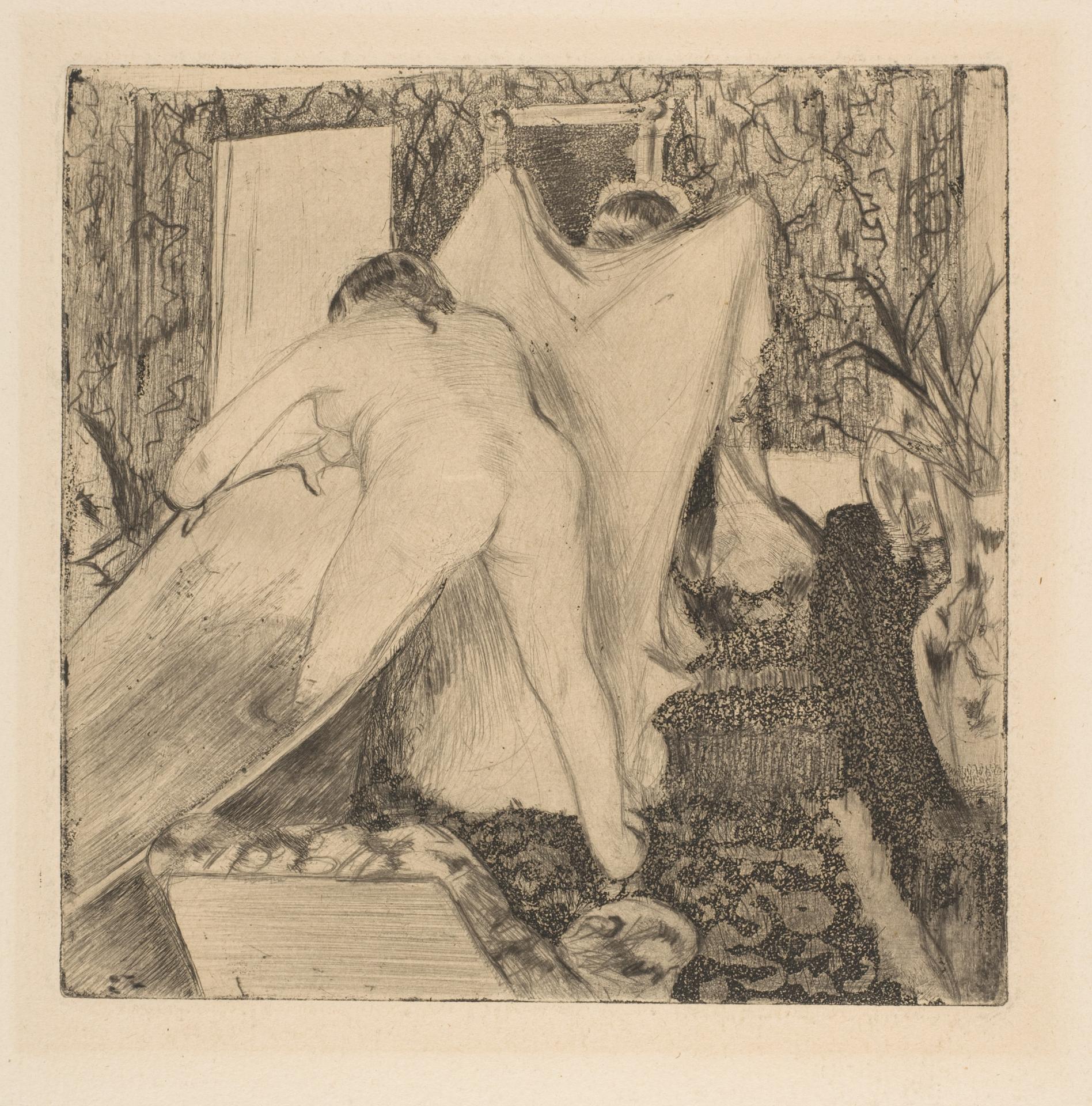 Edgar Degas — Beim Verlassen des Bades