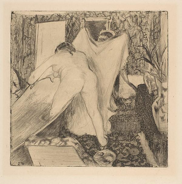Edgar Degas — Das Verlassen des Bades
