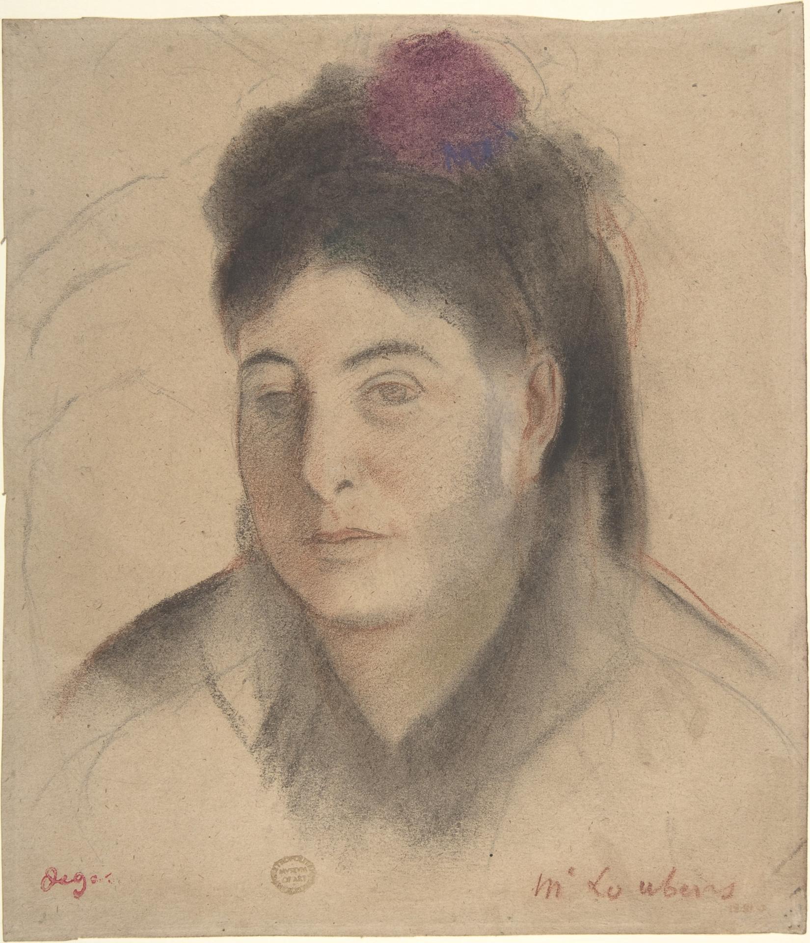 Edgar Degas — Madame Loubens