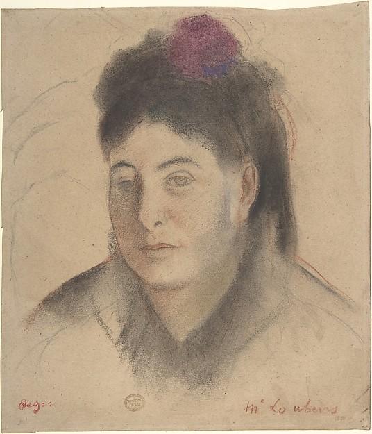 Edgar Degas — Madame Loubens