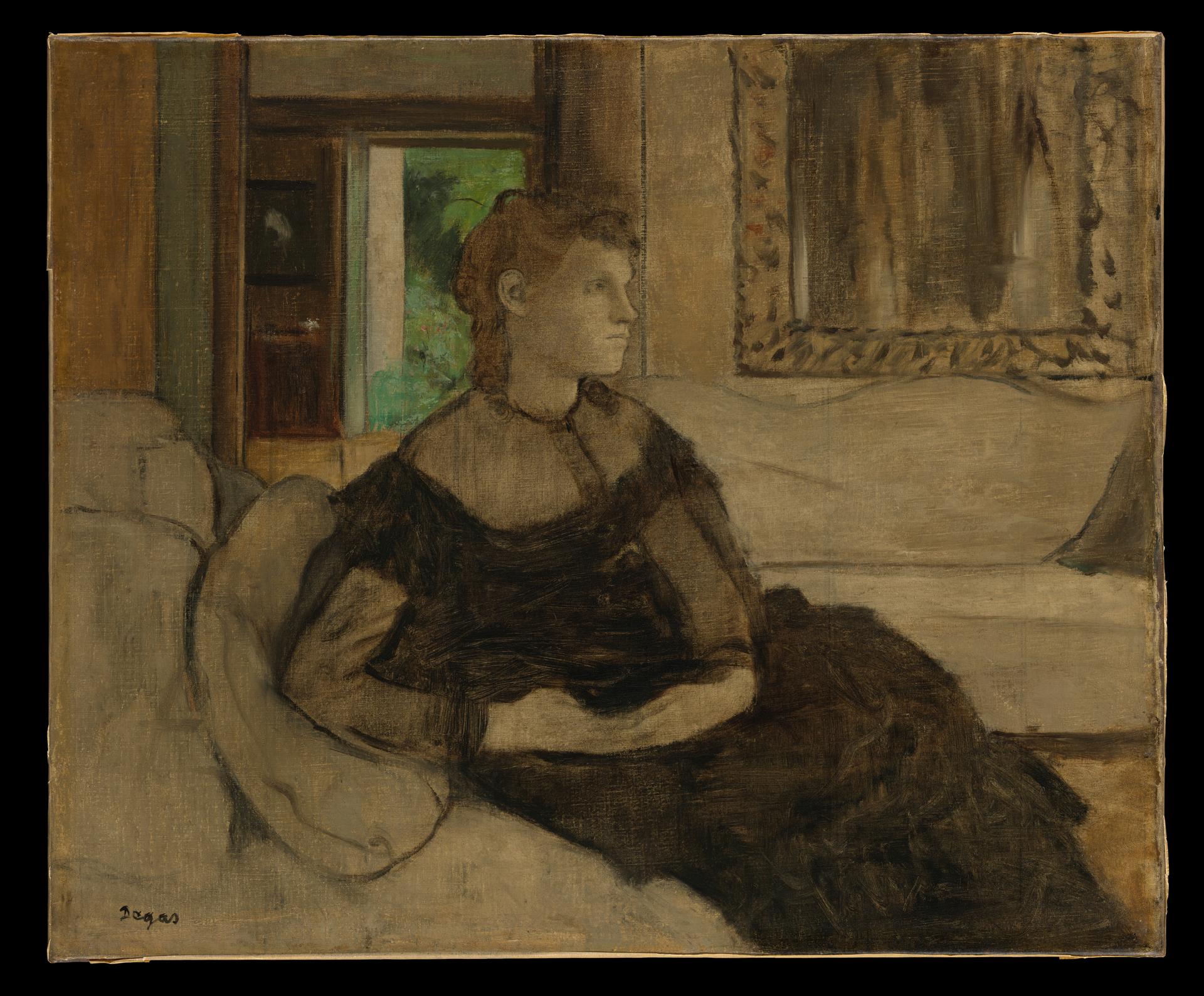 Edgar Degas — Madame Théodore Gobillard (Yves Morisot, 1838–1893)
