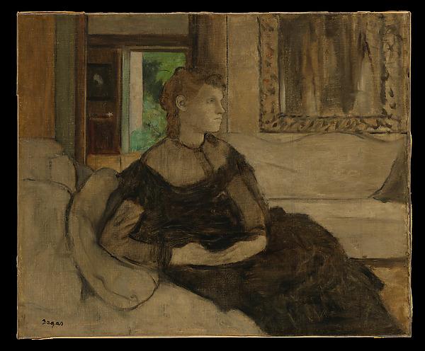 Edgar Degas — Madame Théodore Gobillard (Yves Morisot, 1838–1893)