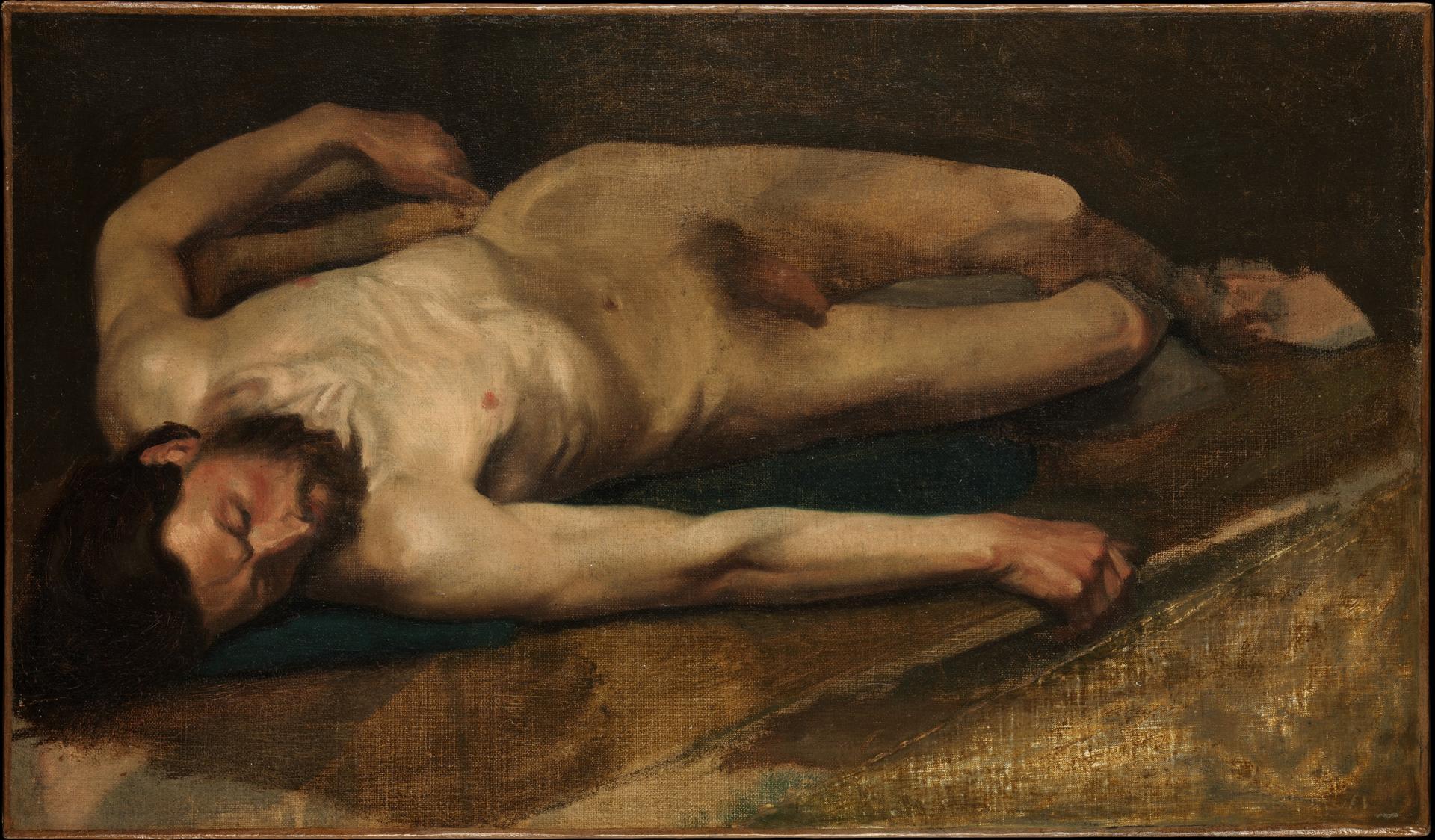 Edgar Degas — Männlicher Akt