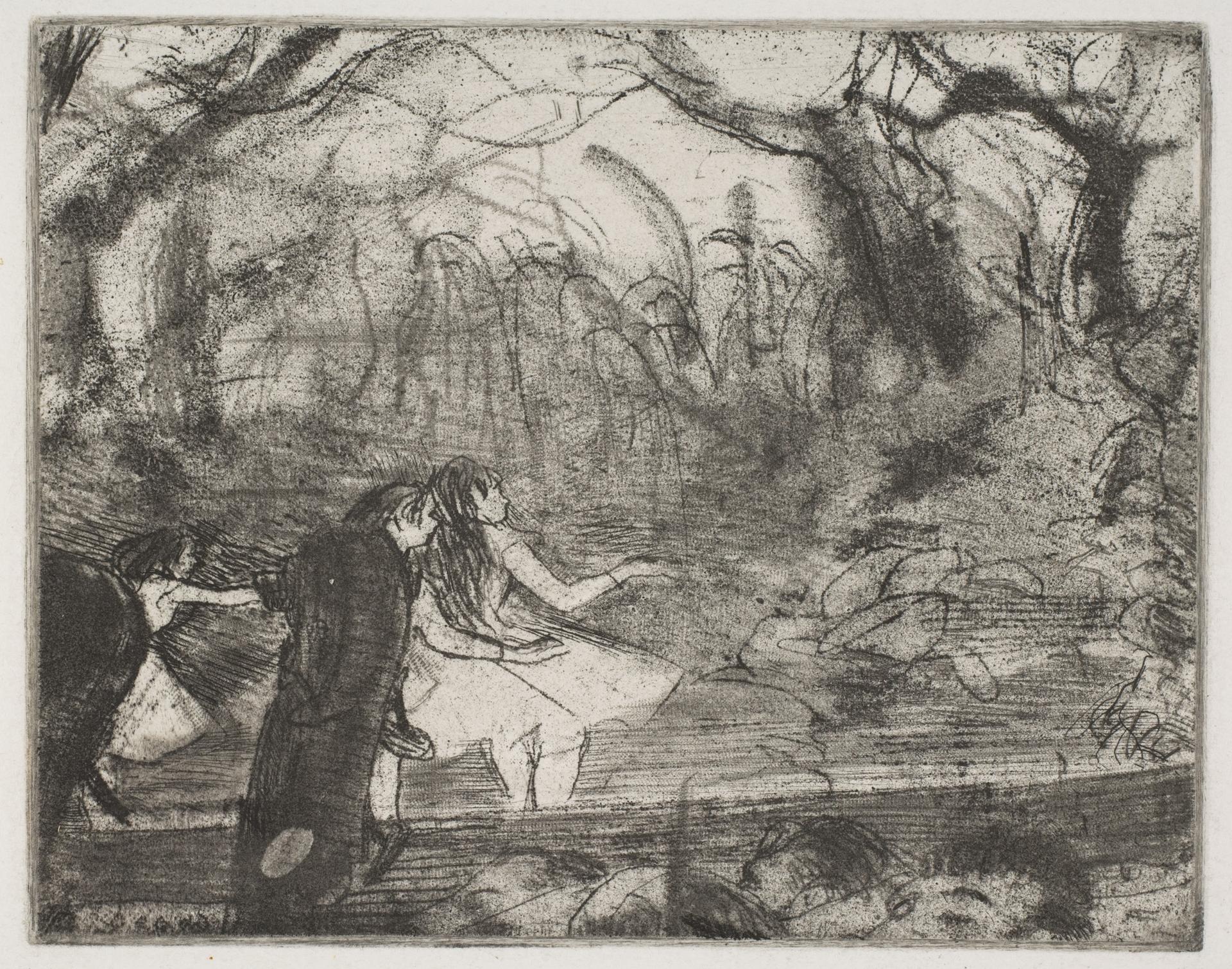 Edgar Degas — Auf der Bühne III