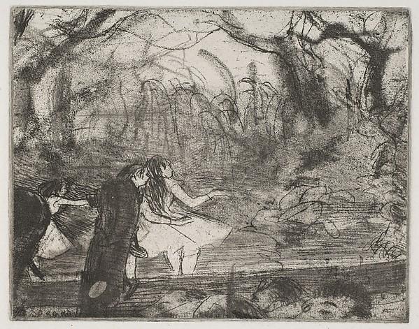 Edgar Degas — Auf der Bühne III