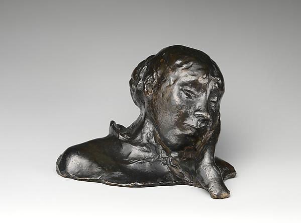 Edgar Degas — Porträt einer Frau (Mme Albert Bartholomé (?))