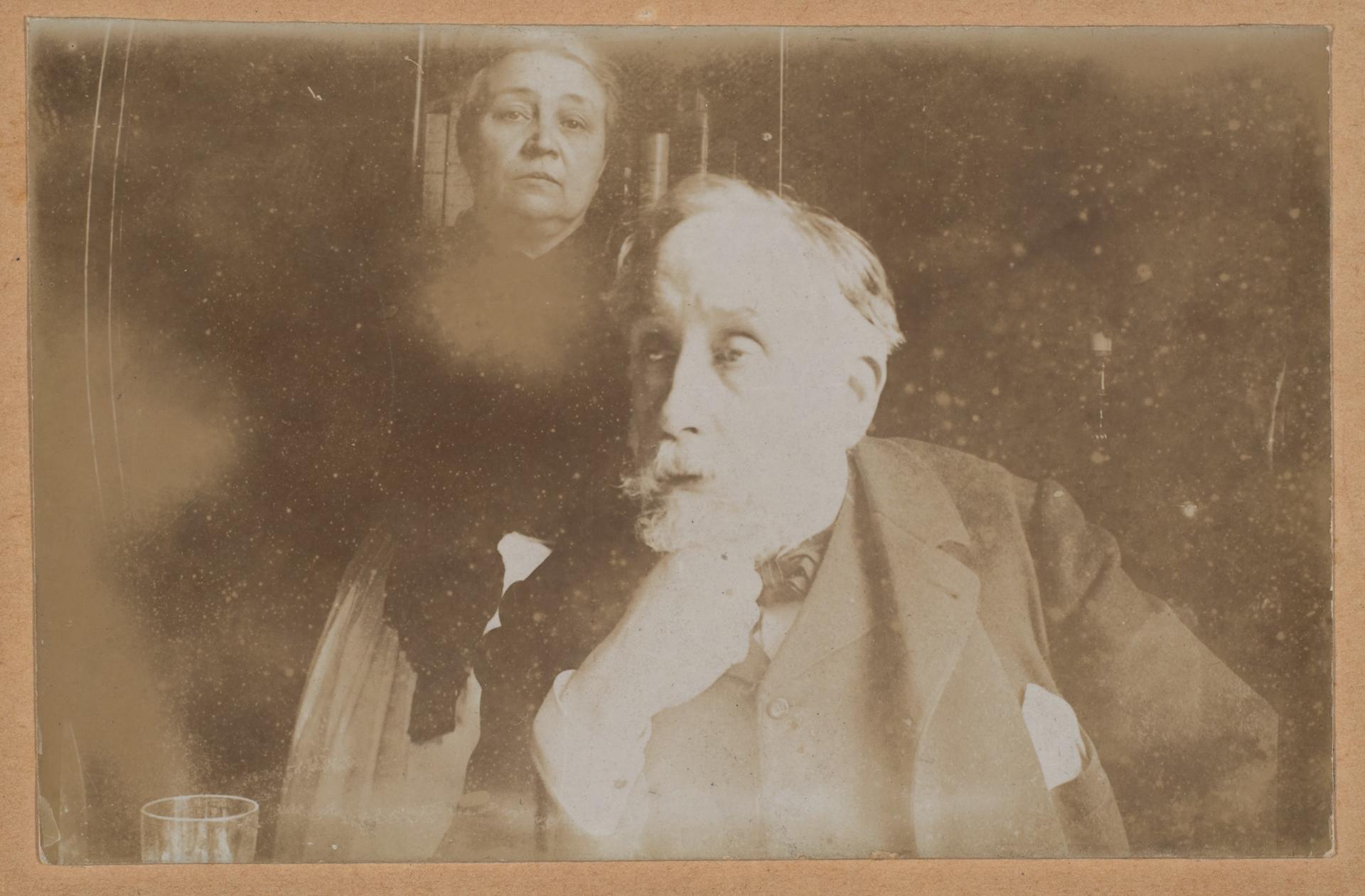 Edgar Degas — Selbstporträt mit Zoé Closier
