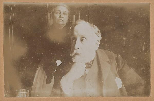 Edgar Degas — Selbstporträt mit Zoé Closier