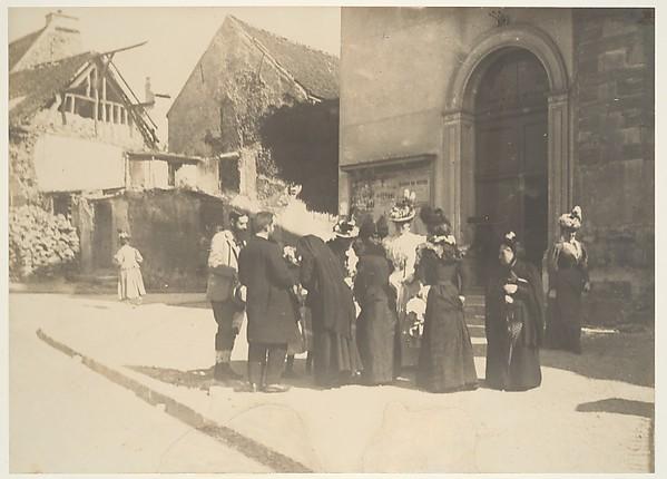 Edgar Degas — Straßenszene, La Queue-en-Brie (Val-de-Marne)