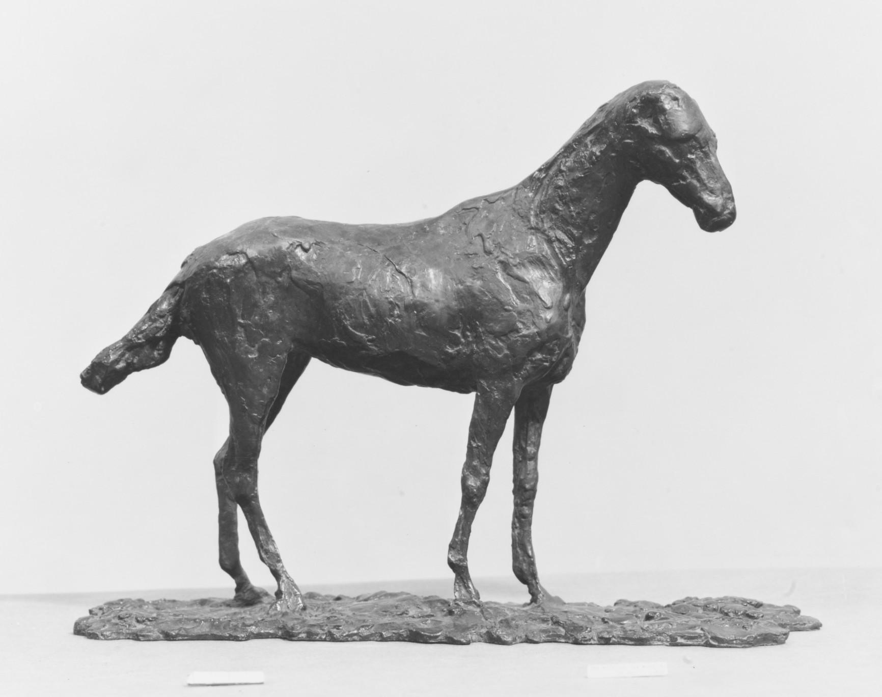 Edgar Degas — Studie eines Mustangs