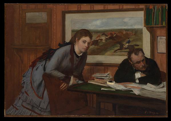 Edgar Degas — Schmollen
