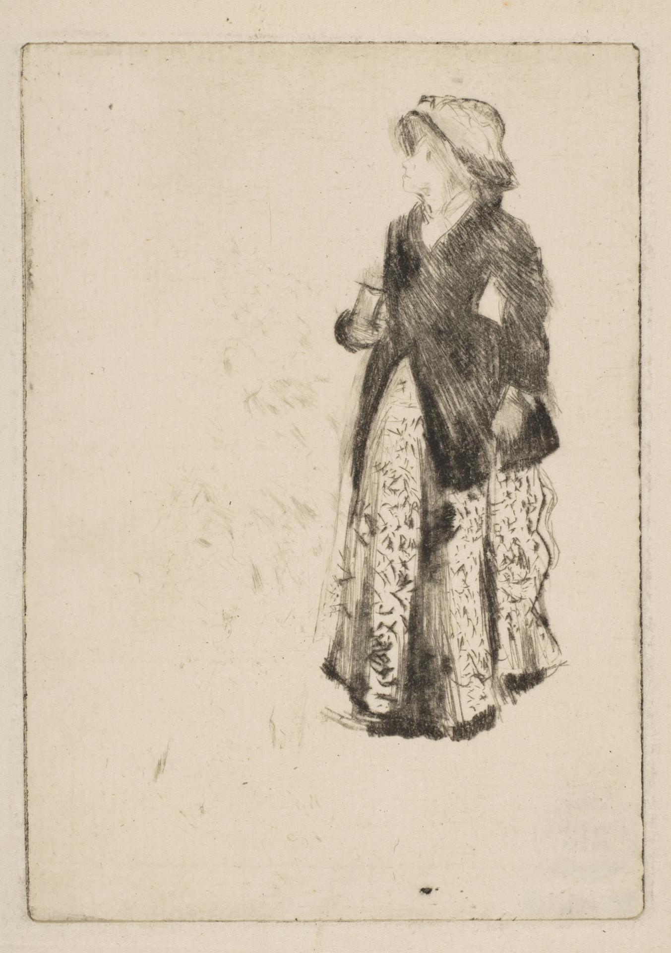 Edgar Degas — Die Schauspielerin Ellen Andrée