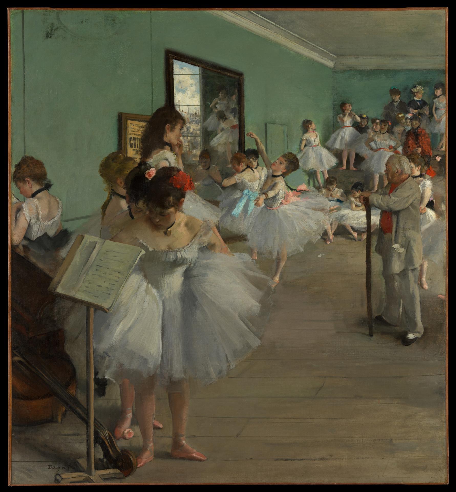 Edgar Degas — Die Tanzklasse