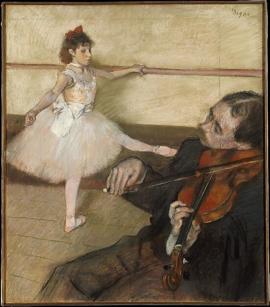 Edgar Degas — Die Tanzstunde (ca. 1879)