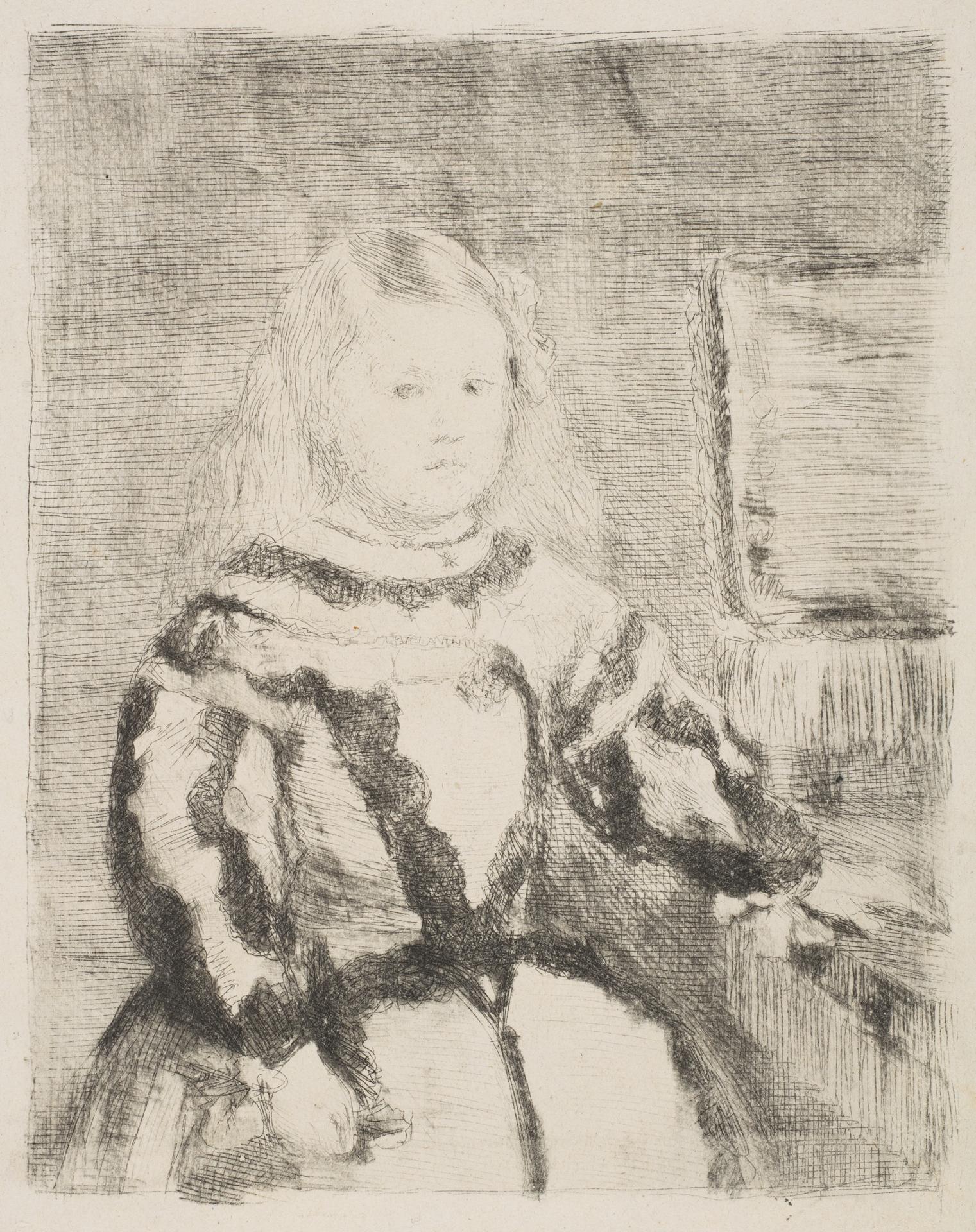Edgar Degas — Die Infantin Margarita, nach Velázquez