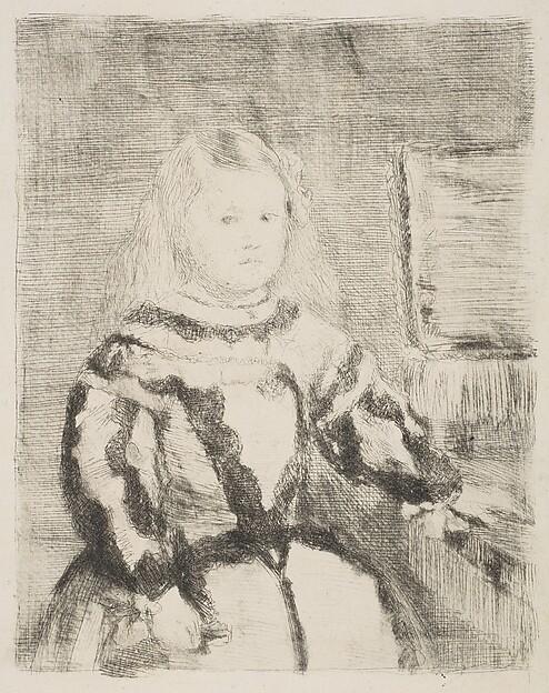 Edgar Degas — Die Infantin Margarita, nach Velázquez