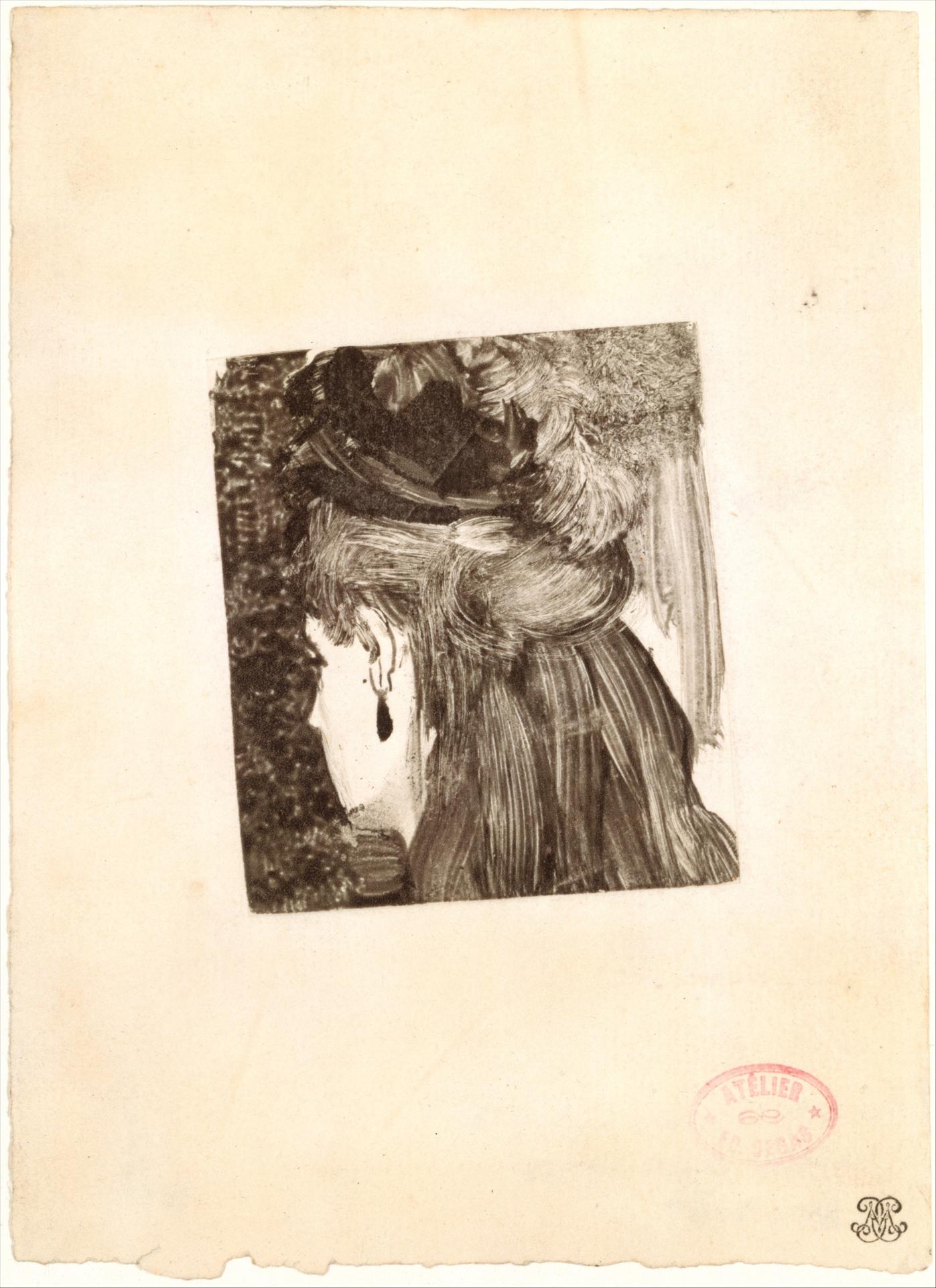 Edgar Degas — Der Jet-Ohrring