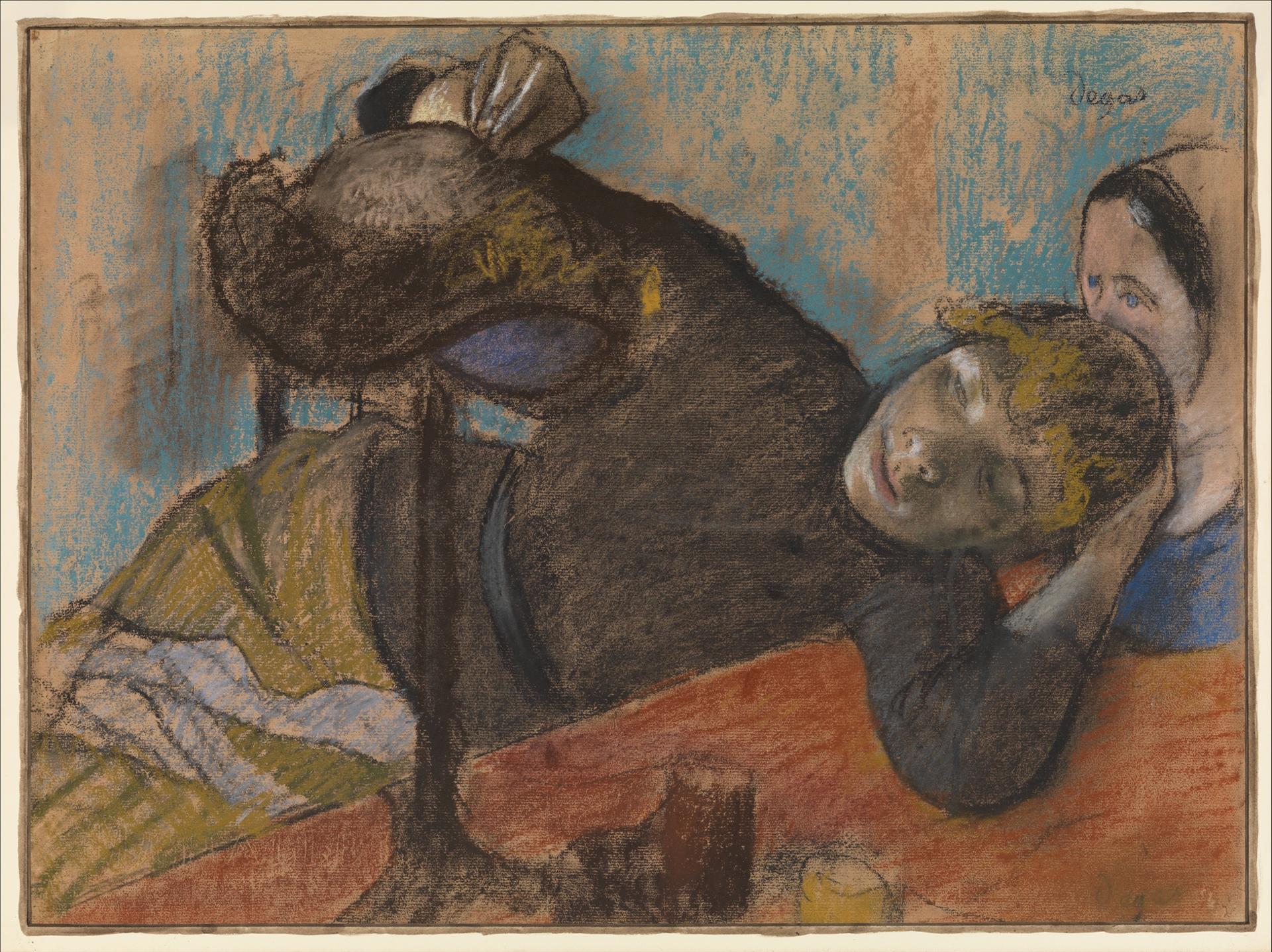 Edgar Degas — Die Modistin