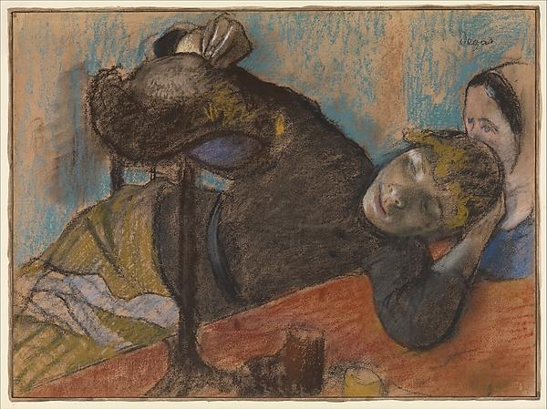 Edgar Degas — Die Modistin