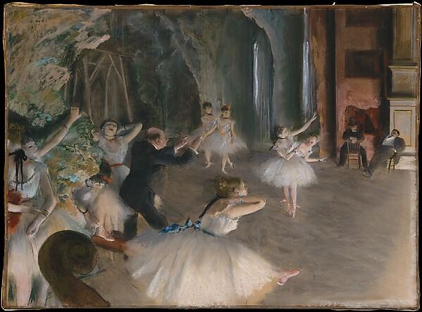 Edgar Degas — Die Probe auf der Bühne