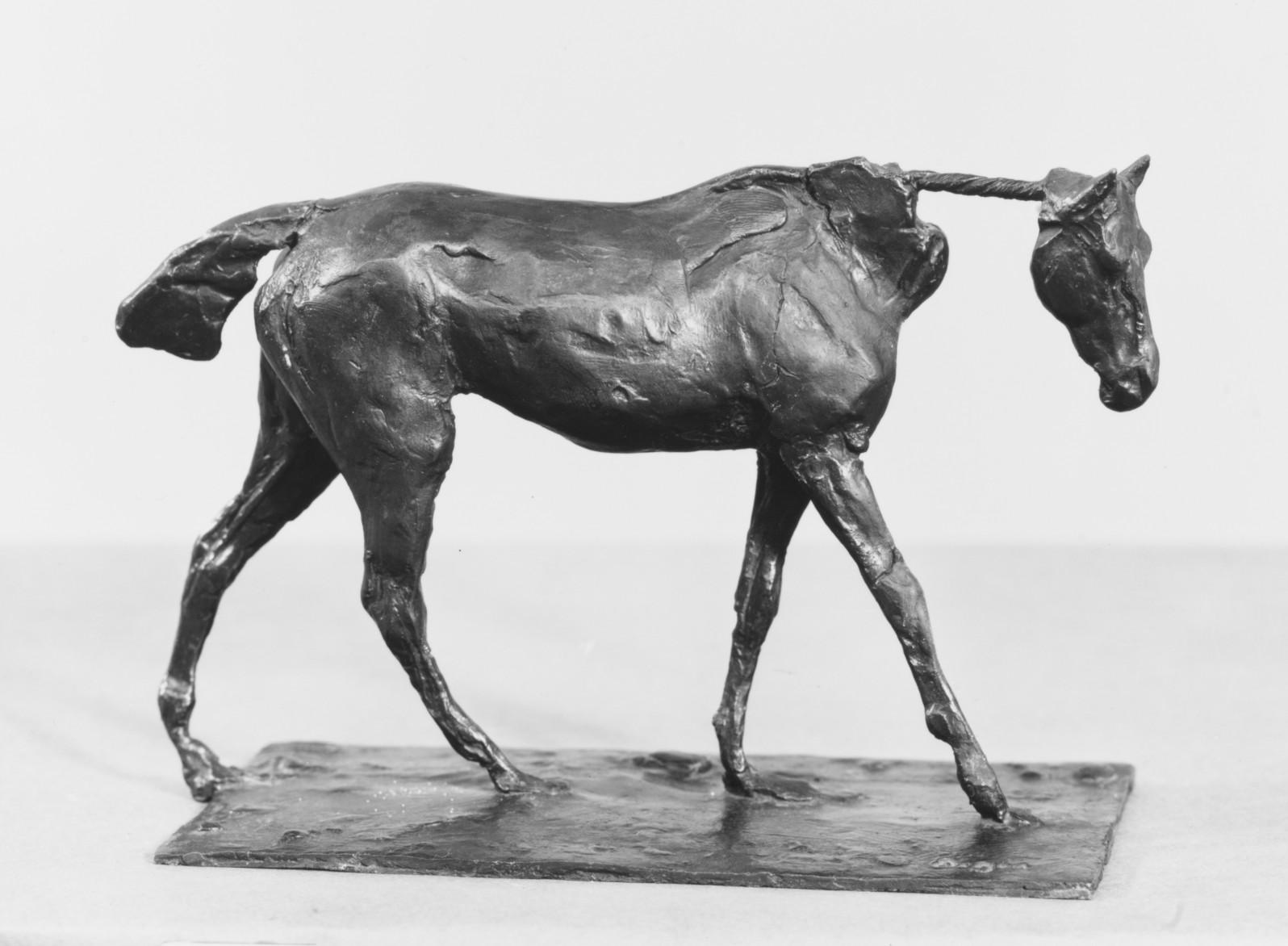 Edgar Degas — Vollblutpferd im Schritt
