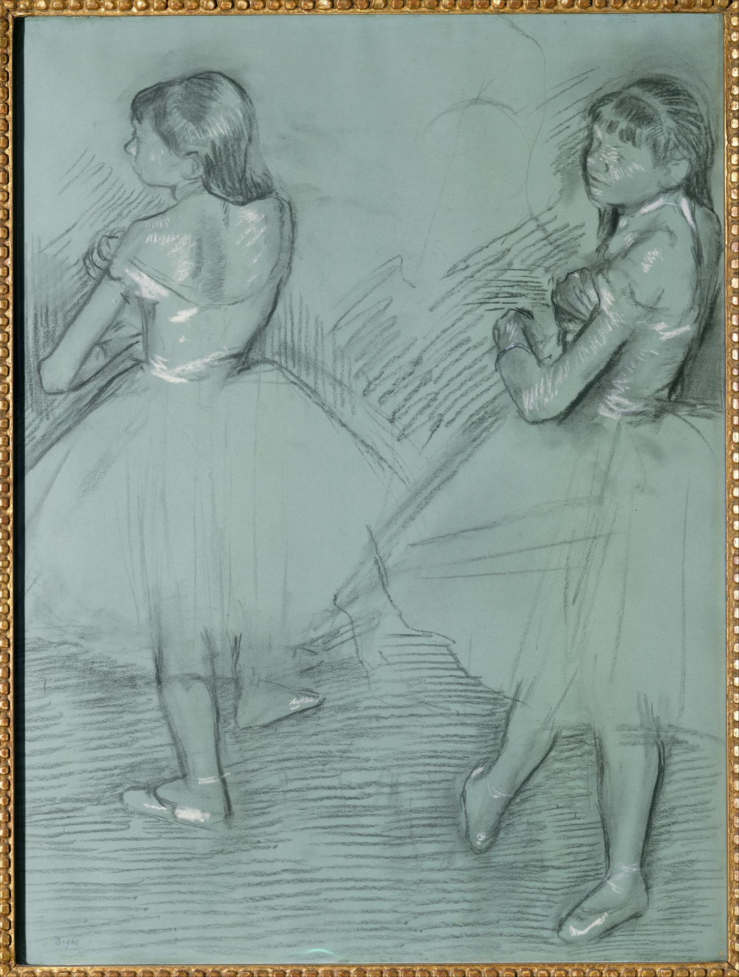 Edgar Degas — Zwei Tänzerinnen (ca. 1879)