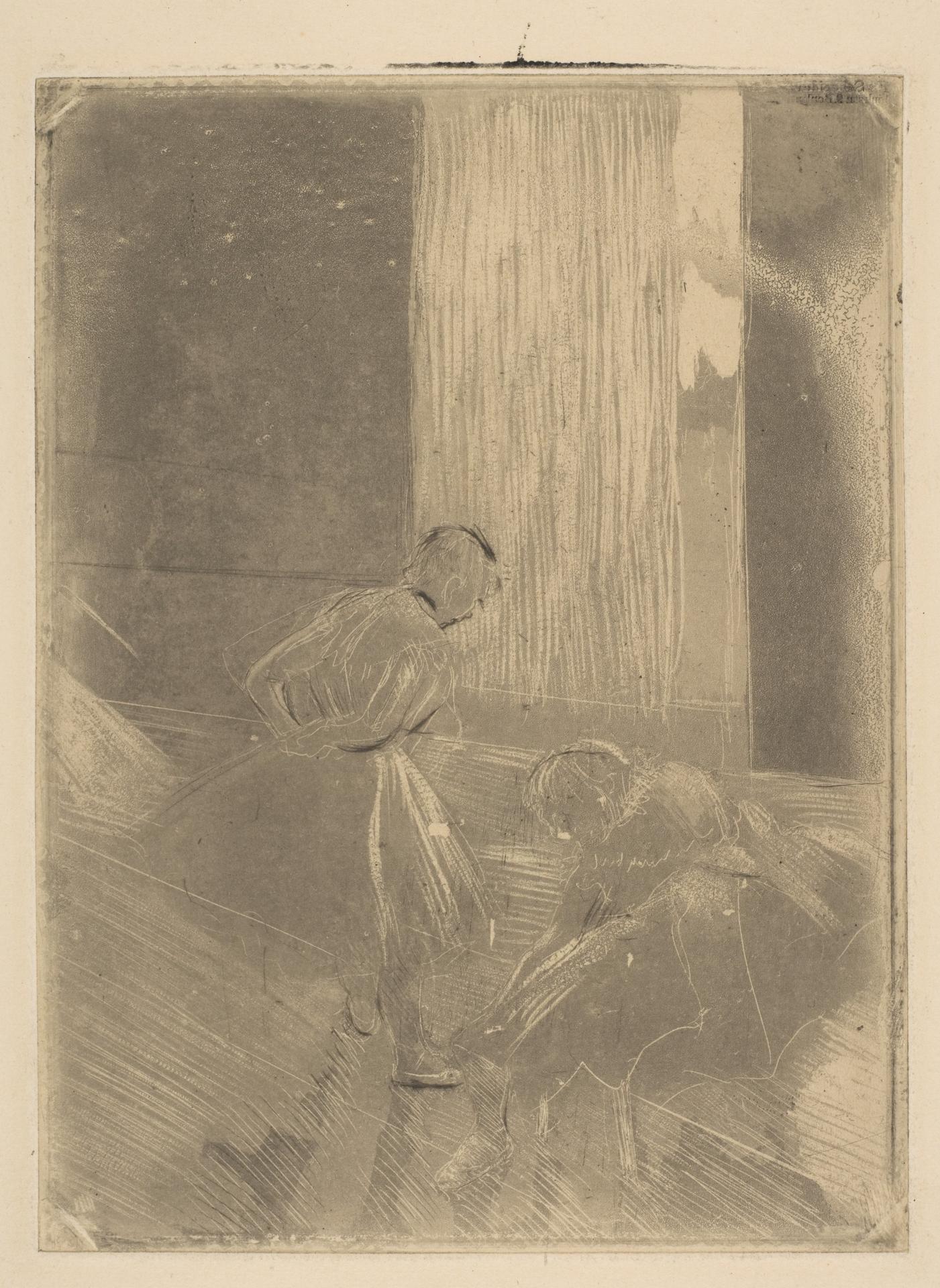 Edgar Degas — Zwei Tänzerinnen im Probenraum