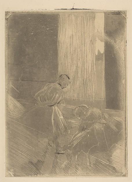 Edgar Degas — Zwei Tänzerinnen im Probenraum
