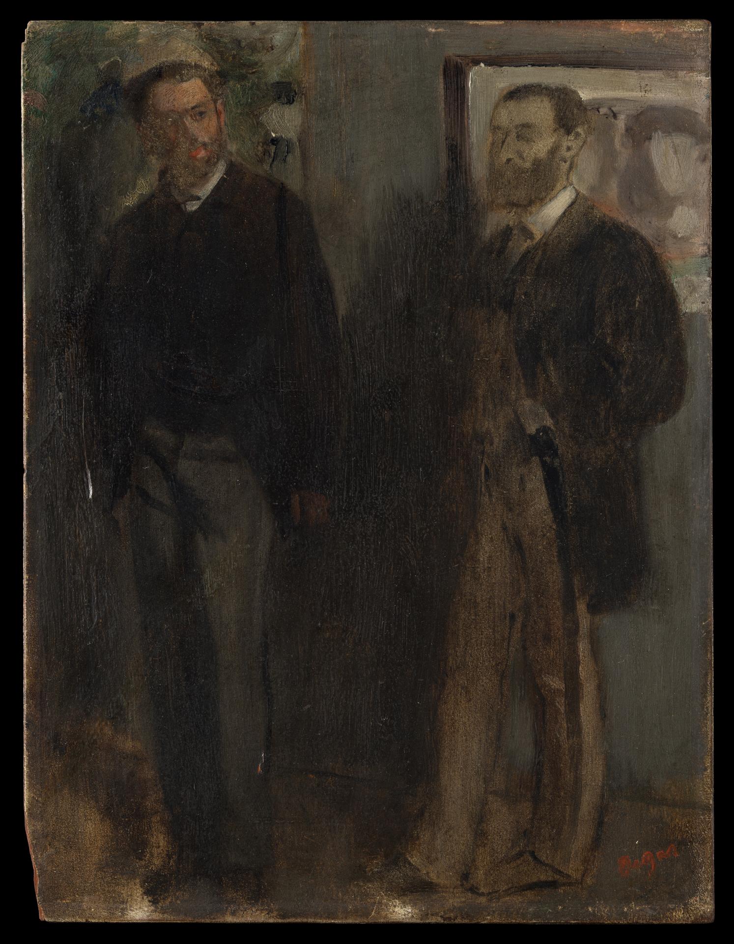 Edgar Degas — Zwei Männer